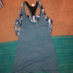 Lululemon Shirt and Sports Bra (attached)